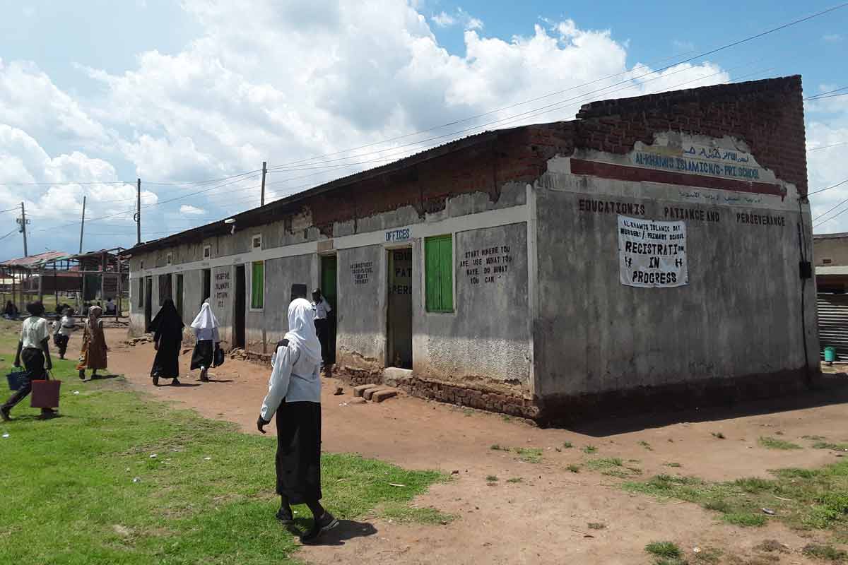 This is Al-Khamis Islamic Day primary and nursery school in Uganda’s Malaba border town. Credit: Joyce Chimbi