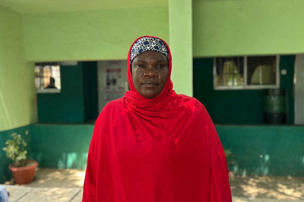 Amina Abdullahi, a mother of five children, from Tarauni, Kano. Credit: Adnan Ahmad