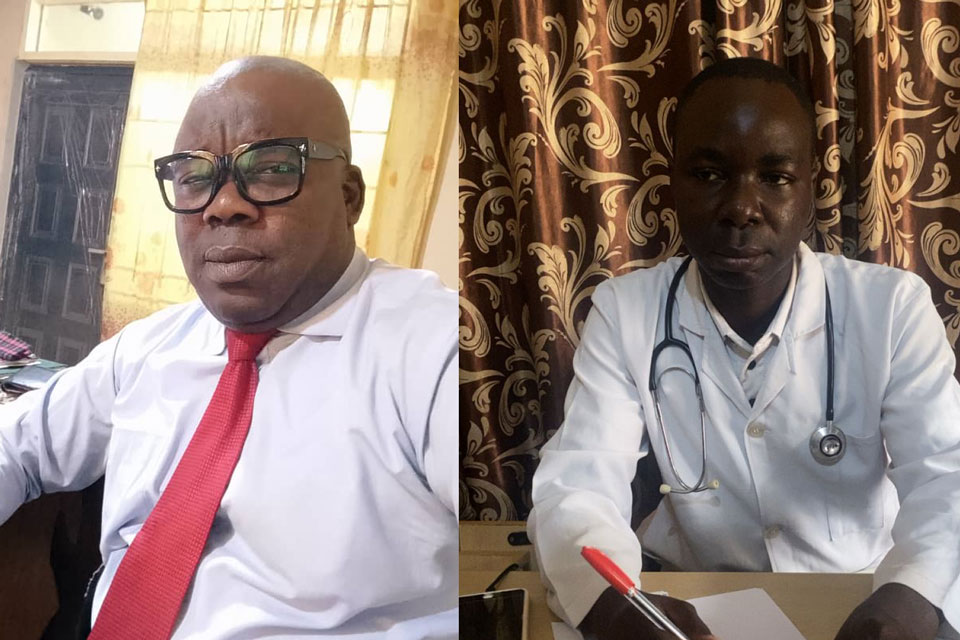From left to right: Dr Akinlolu Fawehinmi and Dr Titi Sunmola. Credit: David Akenadewo-Adekahunsi