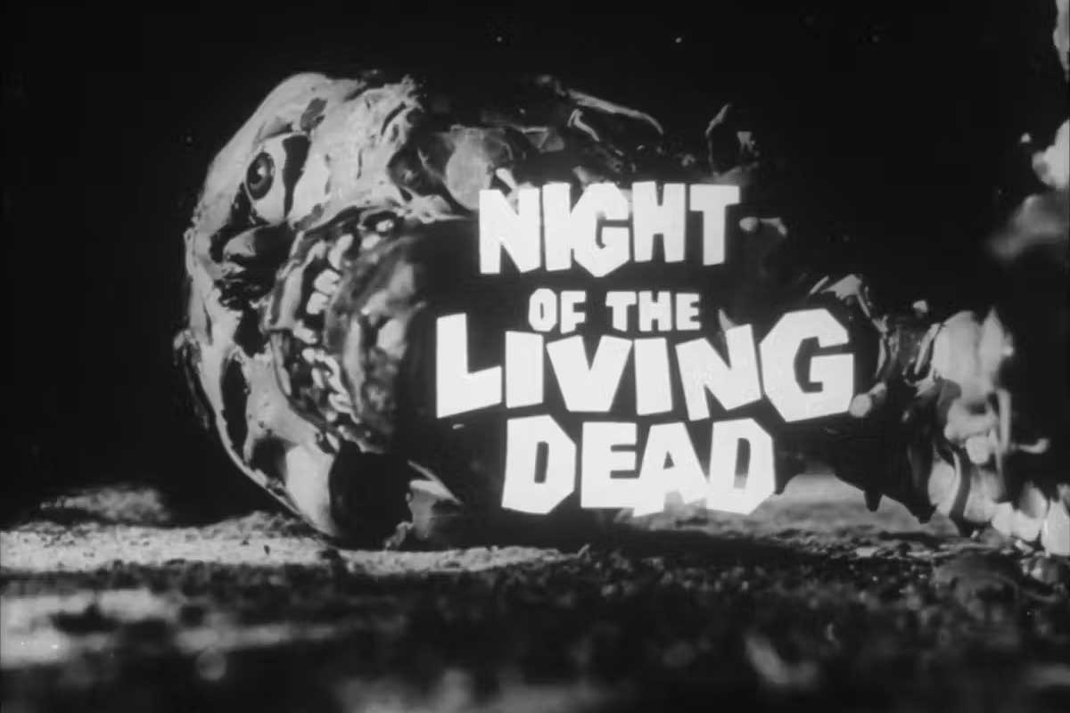 The creatures in George Romero’s 1968 classic ‘The Night of the Living Dead’ were the first flesh-eating zombies in Hollywood. Wikimedia Commons