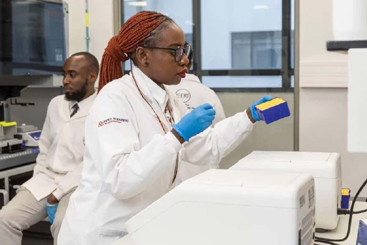 Harriet Ngombe, cholera researcher and lead author of the study. Credit: CERI Media