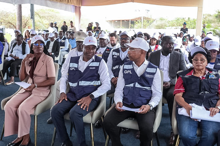 Several health personalities attended the launch event of the campaign in Luanda. Credit: Jornal de Angola