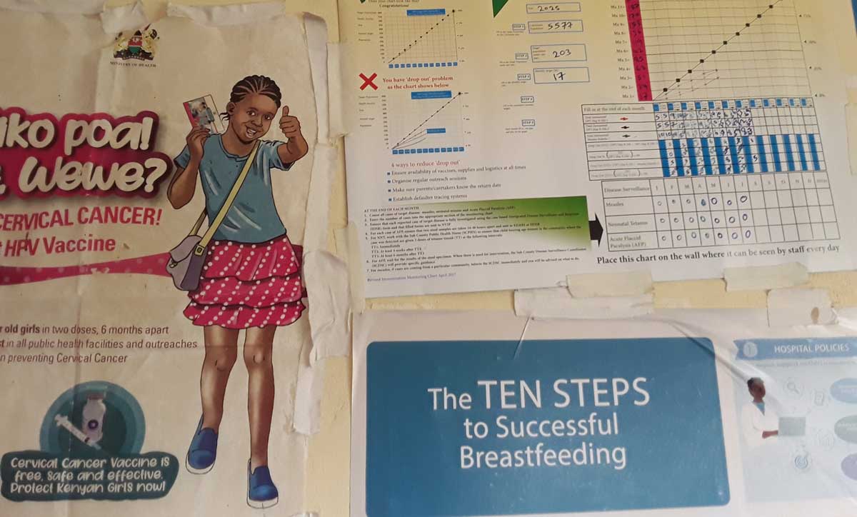 In Kenya, the government introduced free HPV vaccination for girls aged 10 to 14 in 2019.  The vaccine is highly effective, preventing up to 90 percent of HPV infections associated with cervical cancer. Credit: Joyce Chimbi