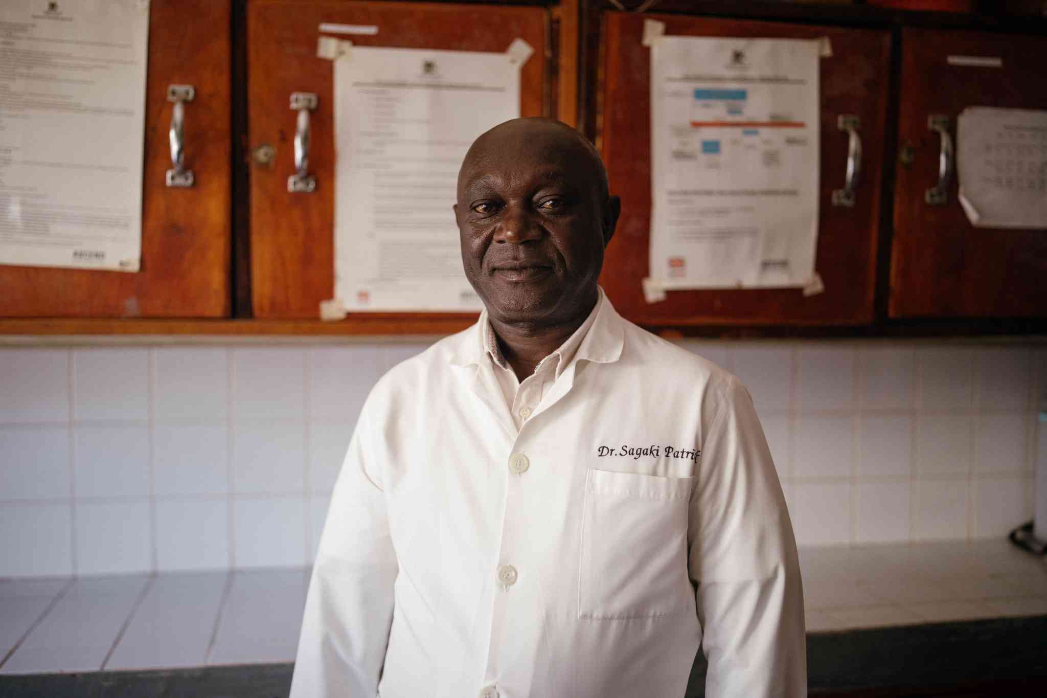 Patrick Sagaki, the medical superintendent and Kala-azar specialist at Amudat Hospital in Uganda.