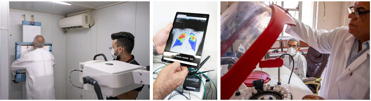 Screening and analysis technology for TB.