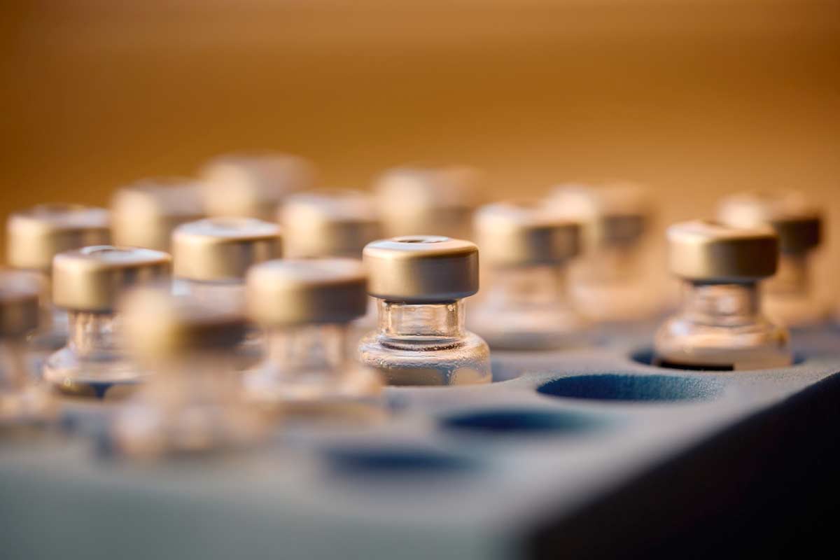 HPV vaccine vials. Credit: Gavi/2024/Khasar Sandag