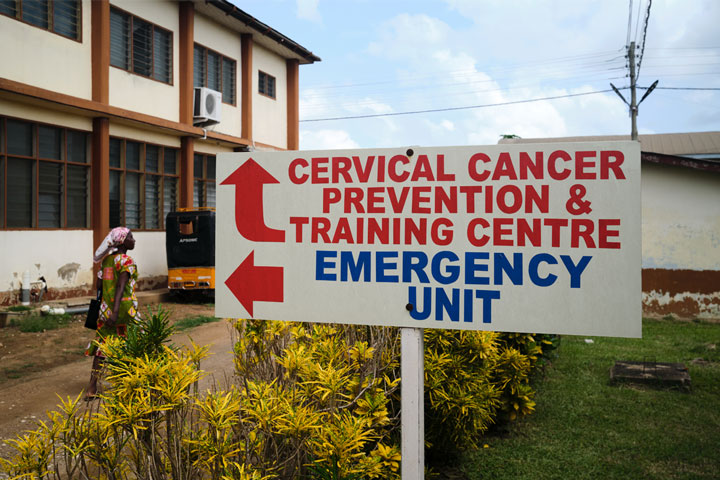 Cervical Cancer Prevention and Training Centre. Credit: Edinam Awo Amewode