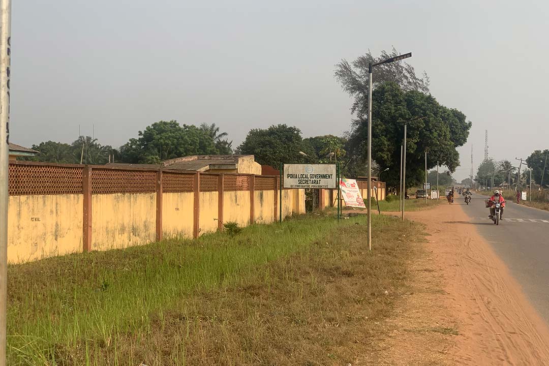 Ipokia Local Government Secretariat, where the Primary Health Centre is located. Credit: Jesusegun Alagbe