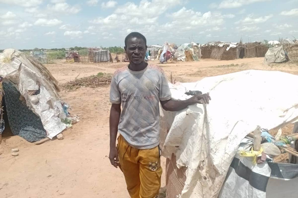 Adamu Garba, 41, feels proud vaccinating his four children against cholera. Credit: Jesusegun Alagbe