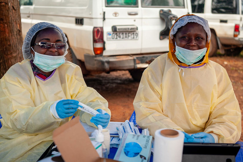 Ebola vaccination campaign in the Democratic Republic of the Congo. Credit: Gavi, Frederique Tissandier