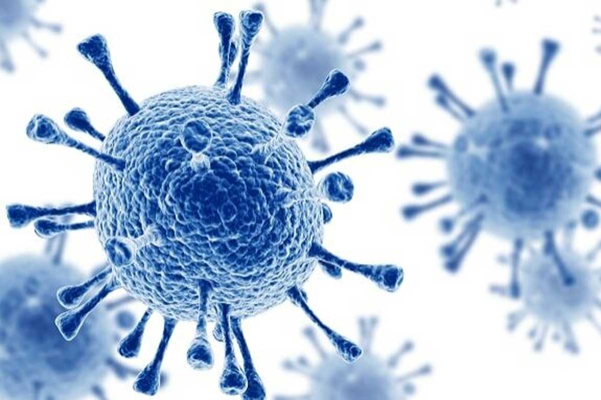 Render of HIV. Credit: National Foundation for Infectious Diseases