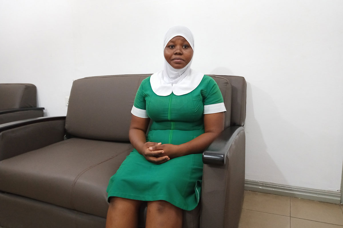 Nurse Rahinatu Abdul Fatau.