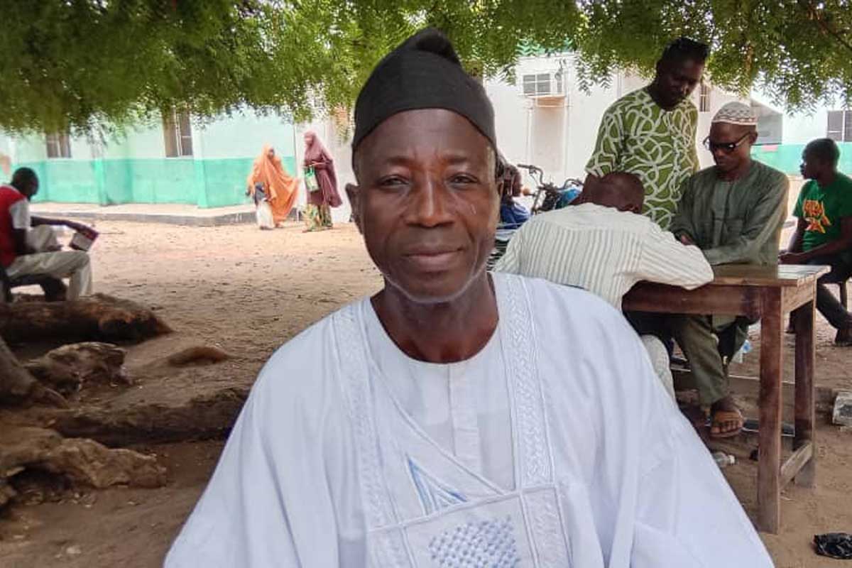 Shabu WDC chair Abdulkadir Abeh. Credit: Afeez Bolaji