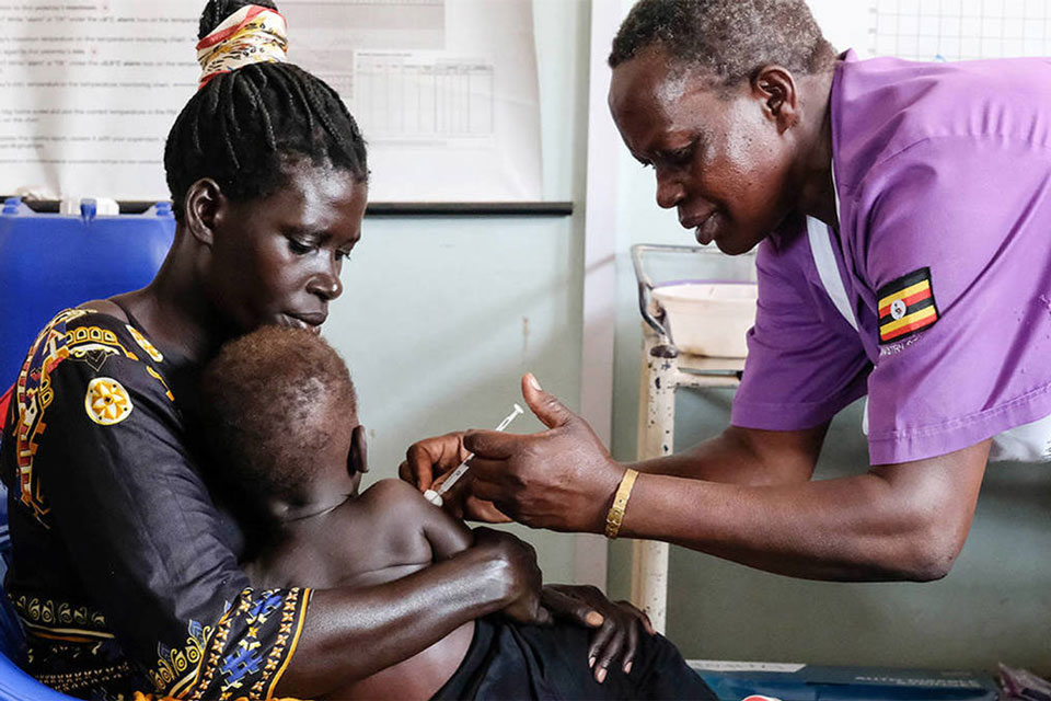 Baby receives vaccination. Credit: Project Syndicate 