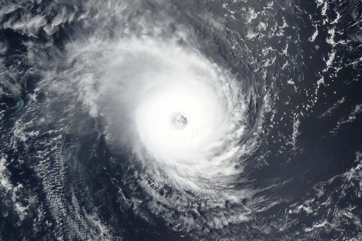 Satellite image of the very intense tropical cyclone Freddy, 19 February 2023. Credit: NASA/Suomi-NPP