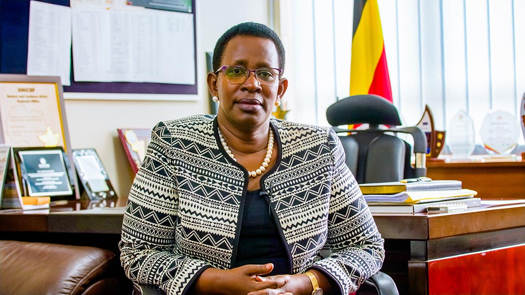 Dr Diana Atwine, Permanent Secretary at the Ugandan Ministry of Health. Credit: Emmanuel Ainebyoona