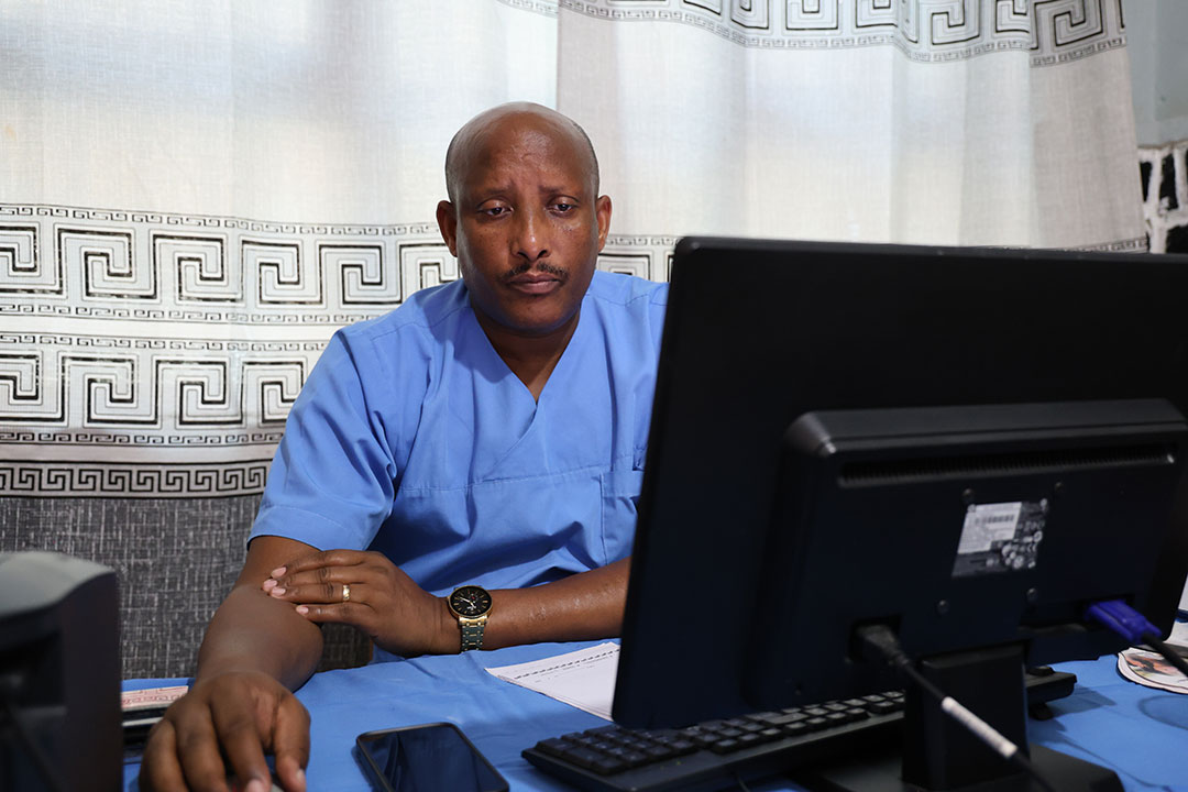 Gynecologist Dr Ndayikunda Innocent. Credit: Moses Havyarimana