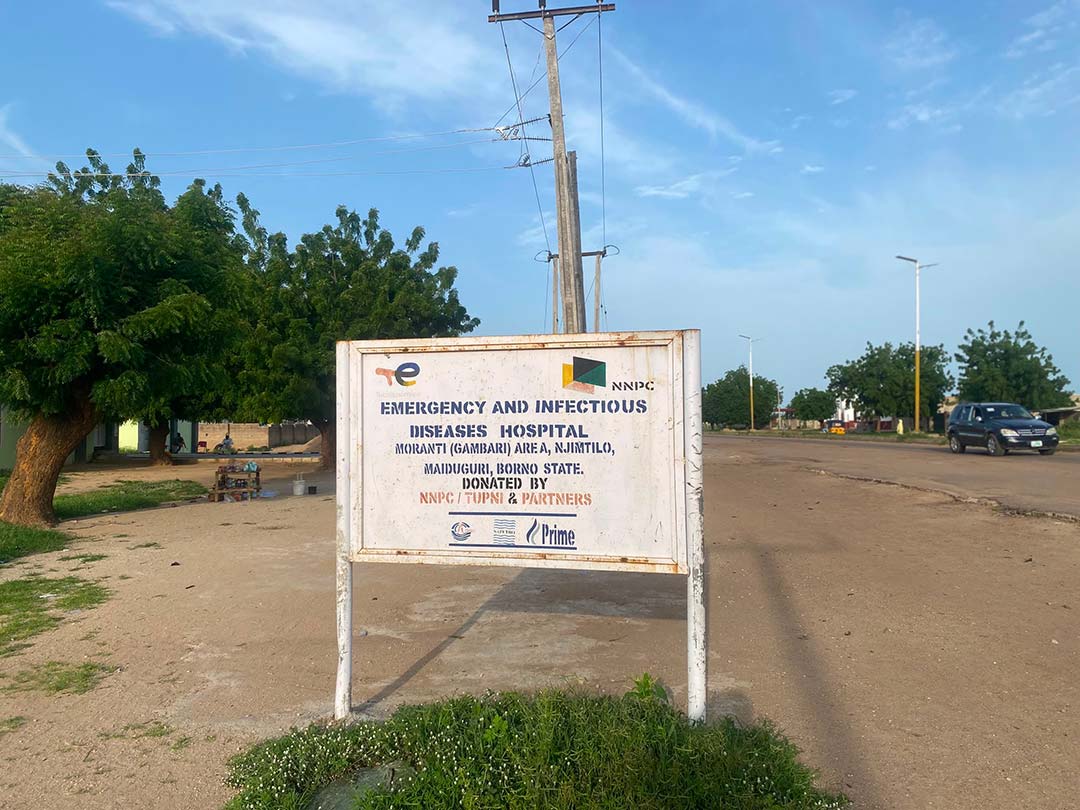 Emergency and Infectious Disease Hospital, Njimtilo in Maiduguri. Credit: Afeez Bolaji
