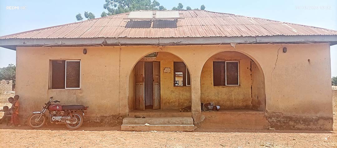 Kigbe PHC premises. Credit: Afeez Bolaji