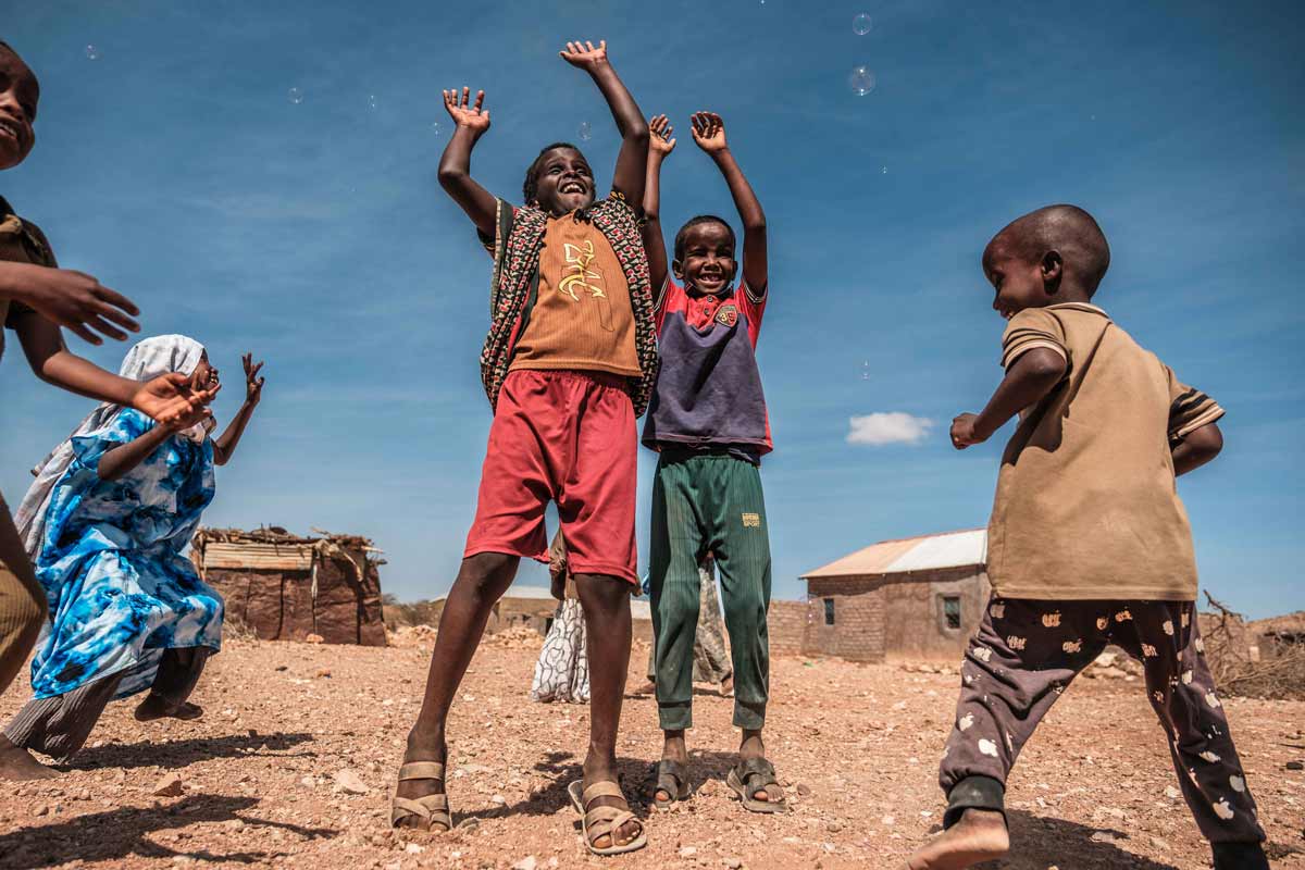 Local children playing Somalia. Credit: Save the Children/2026/Brian Otieno