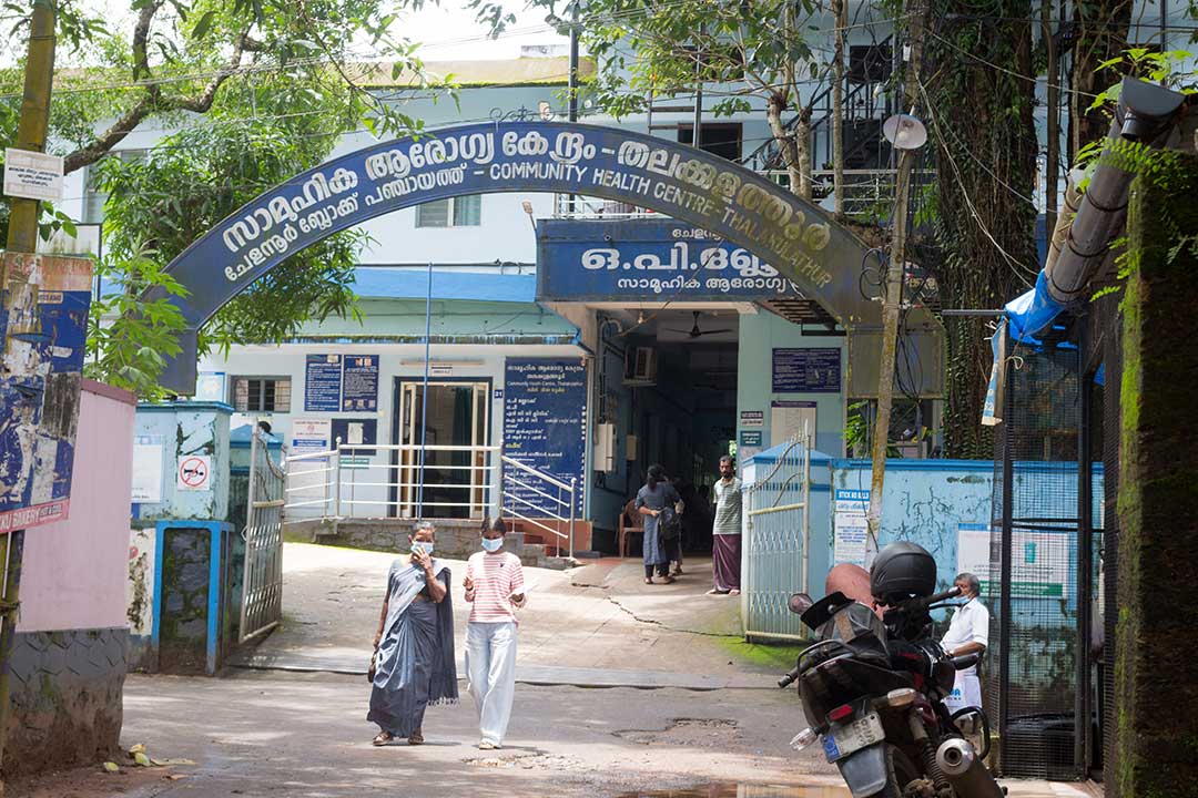 While Keralam shares its public health reporting protocols and line listing with the rest of India, what sets it apart is their effective functioning. In pic: Community Health Centre, Thalakulathur Credit: Jeff Joseph Paul