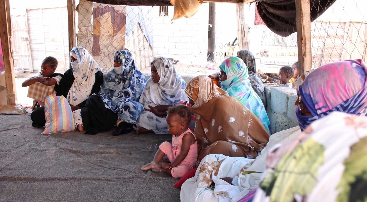 Community discussions amongst a group of women, Credit: SANTE GLOBALE, Mauritania