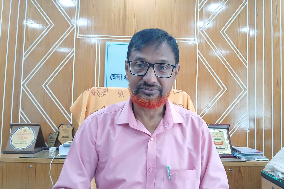 Dr Abu Syed, District Livestock Officer for Rangpur