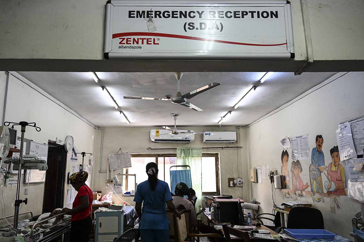 Emergency Department at the Accra Children's Hospital, November 2024.