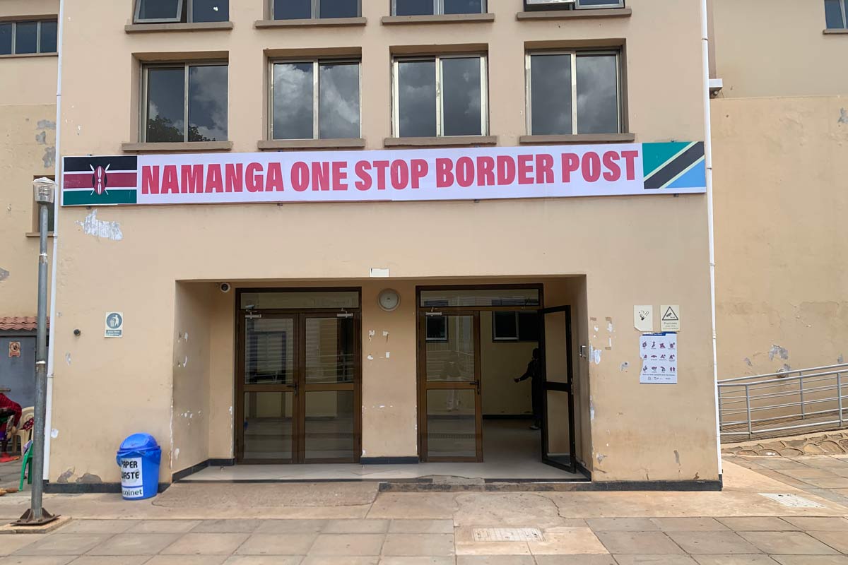 Namanga border point. Credit: Pauline Tom