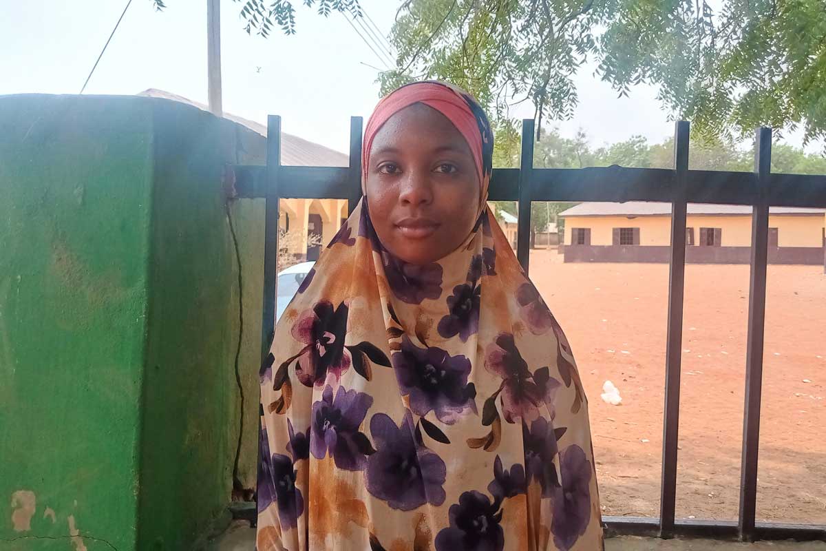Raihana Ahmad Idris, a vaccinator at Arkilla Primary Healthcare Centre, says the microplan has proven to be a great guide in the field. Credit: Jesusegun Alagbe
