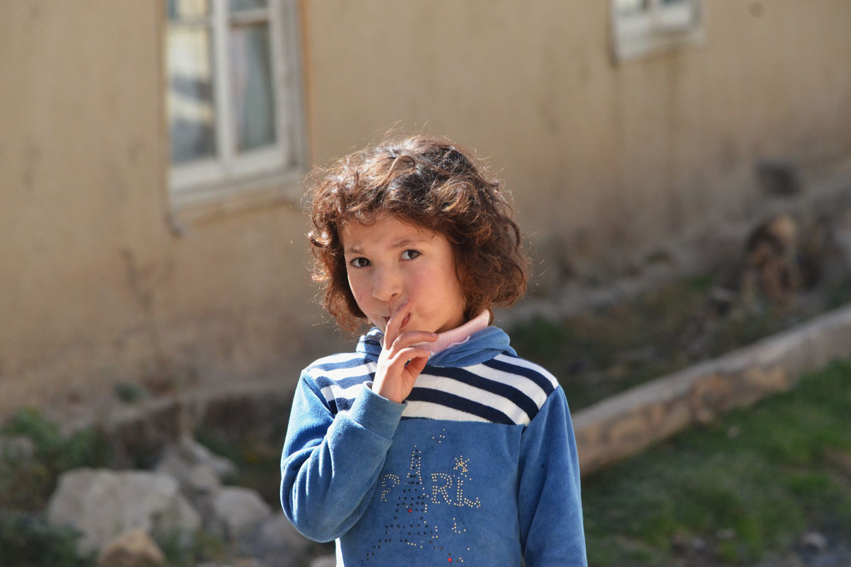 Rural girl from the highest village of Uzbekistan, Gelon. Credit: Umida Maniyazova