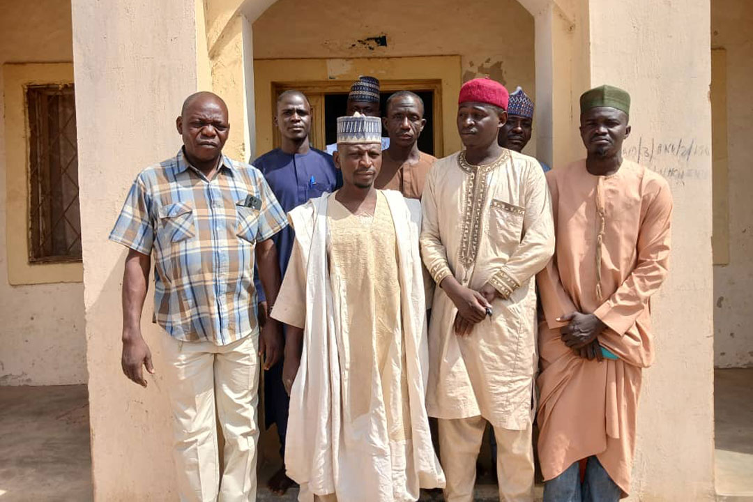 A cross-section of some leaders and members of the Fathers’ Response Team in Akko Emirate, Gombe State. Credit: Jesusegun Alagbe