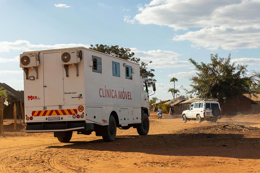 A mobile rural ambulance in Mozambique. Credit: Mozambique health ministry