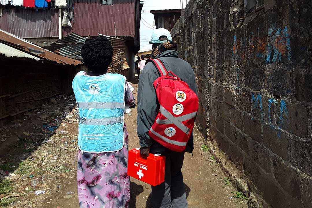 Community Health Promoters combat Hepatitis B by bridging the gap between vulnerable populations and clinical care. Credit: Joyce Chimbi