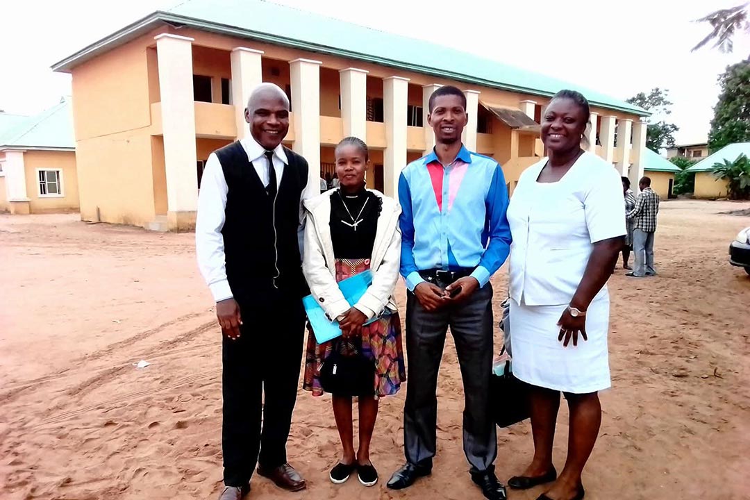 Dr Anugwom and his team of volunteers are impacting many lives in the region through their intervention. Credit: Eric Dumo
