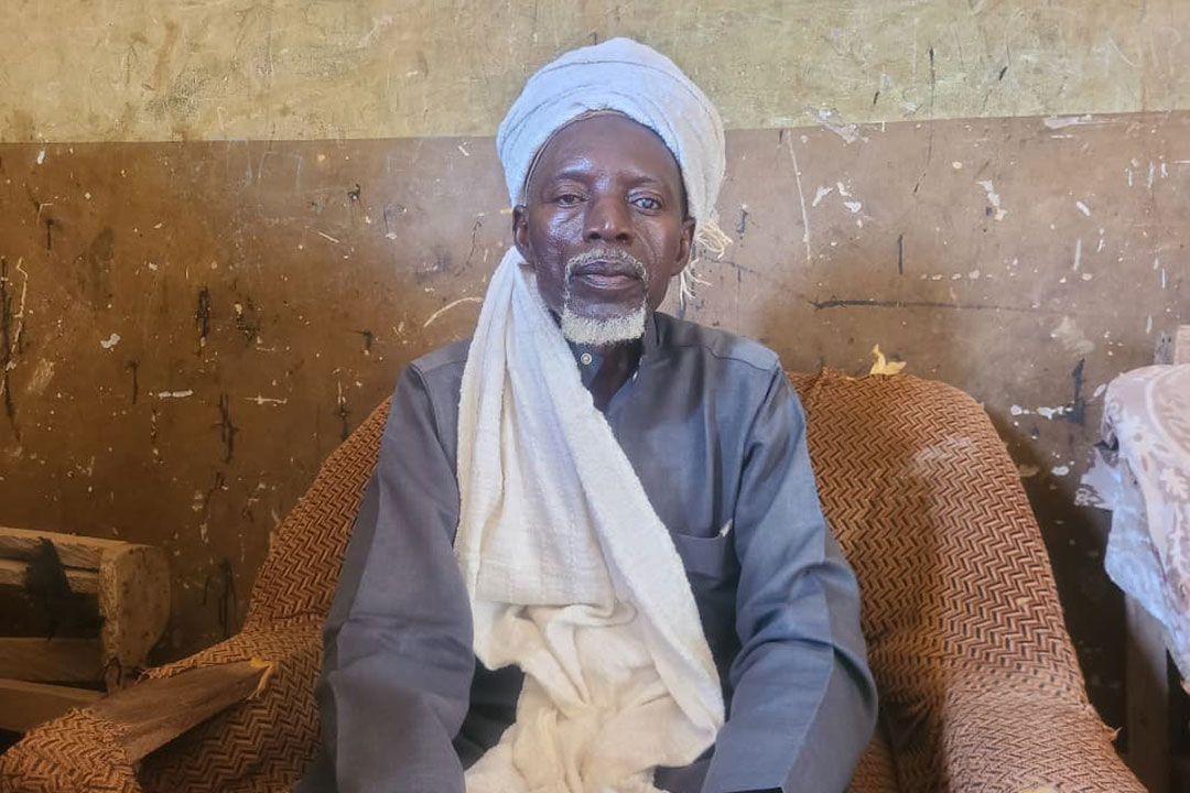 Abubakar Bello Koya, village head of the Koya Community. Credit: Abdullahi Muritala