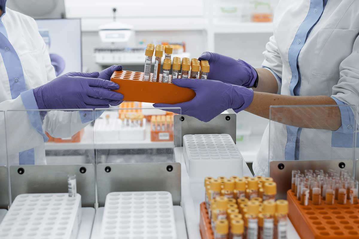 Laboratory analysis. Credit: Shutterstock